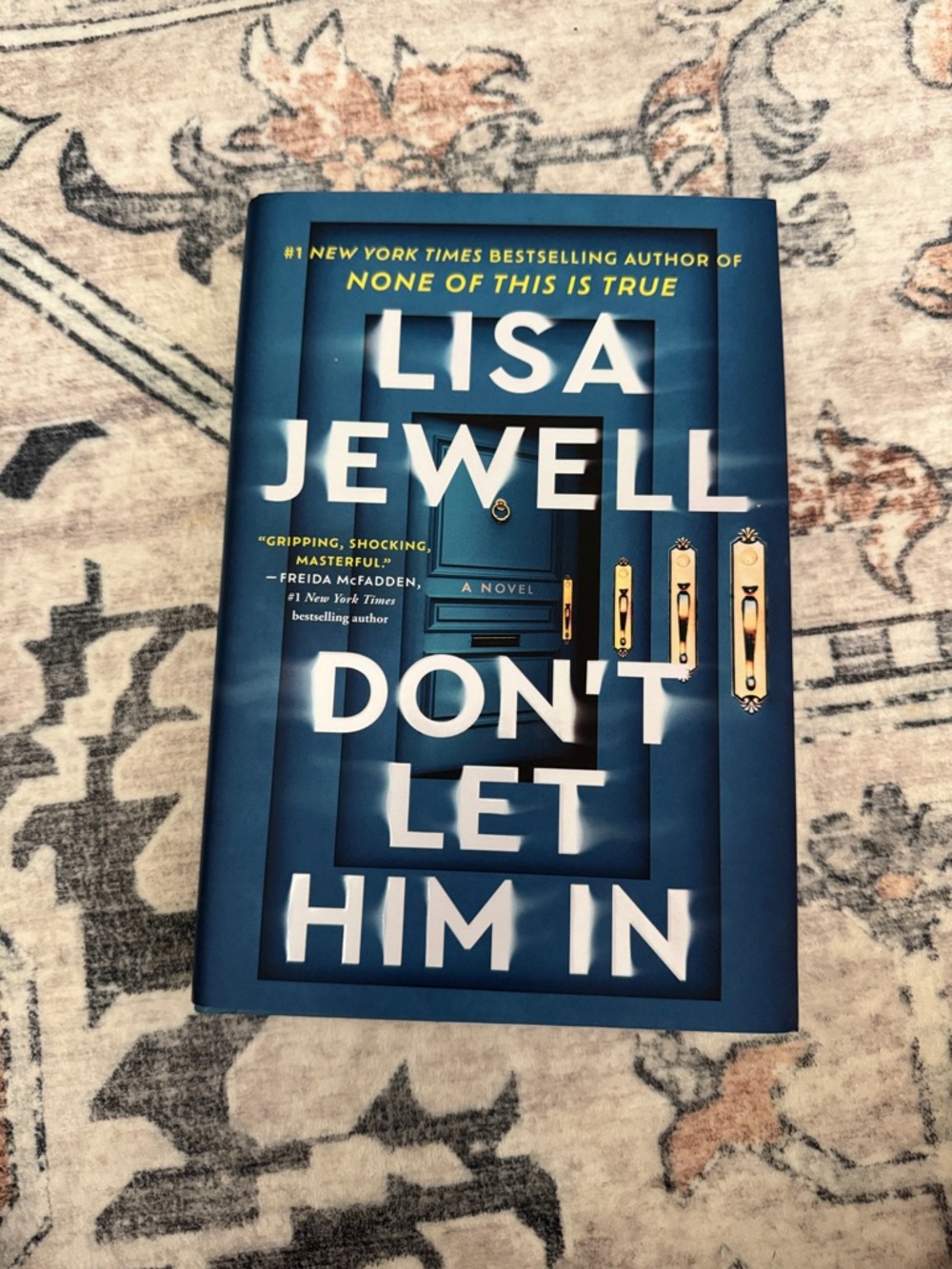 Lisa Jewell "Don't Let Him In" Hardcover Book